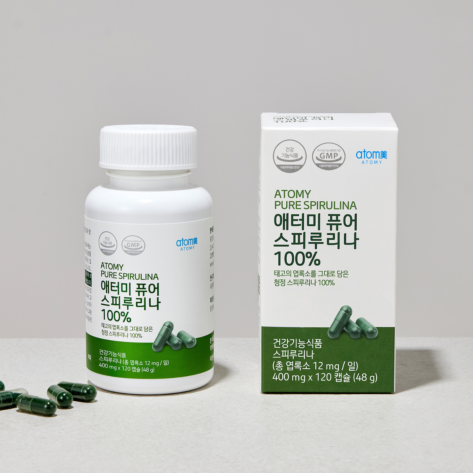 애터미 퓨어 스피루리나 100%