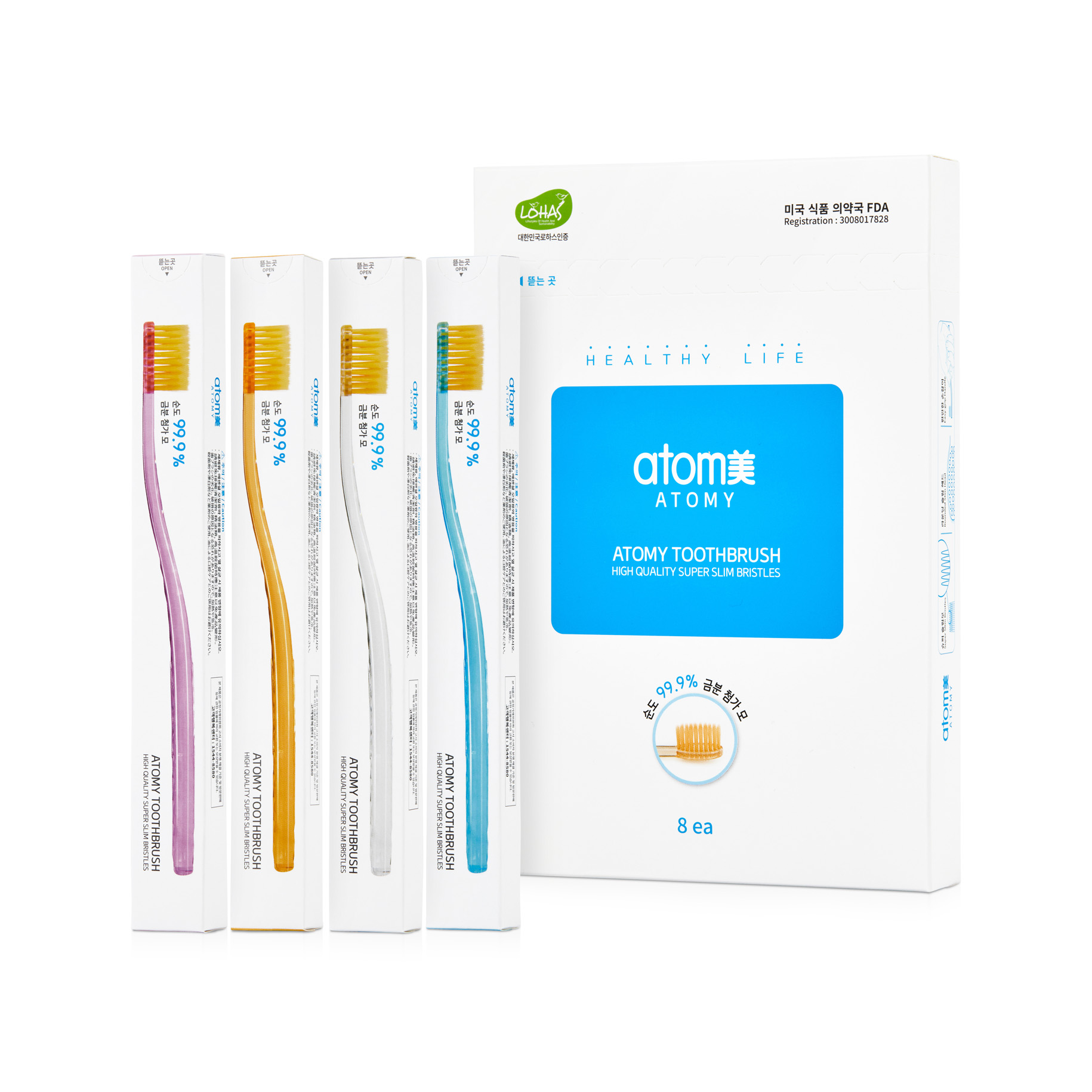 Atomy Toothbrush * 1set (8ea)