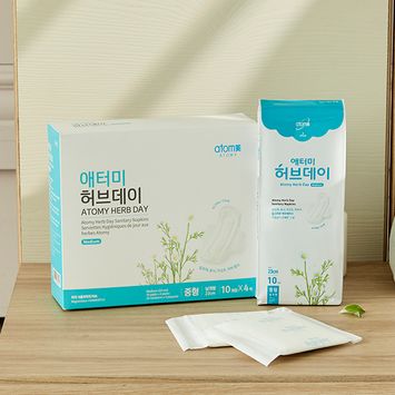 애터미 허브데이 중형(1팩/10개입 x 4개)