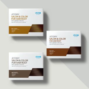 살롱앤컬러 포 헤어루트 4회분 (1제/2제 50ml)