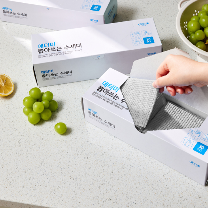 애터미 뽑아쓰는 수세미