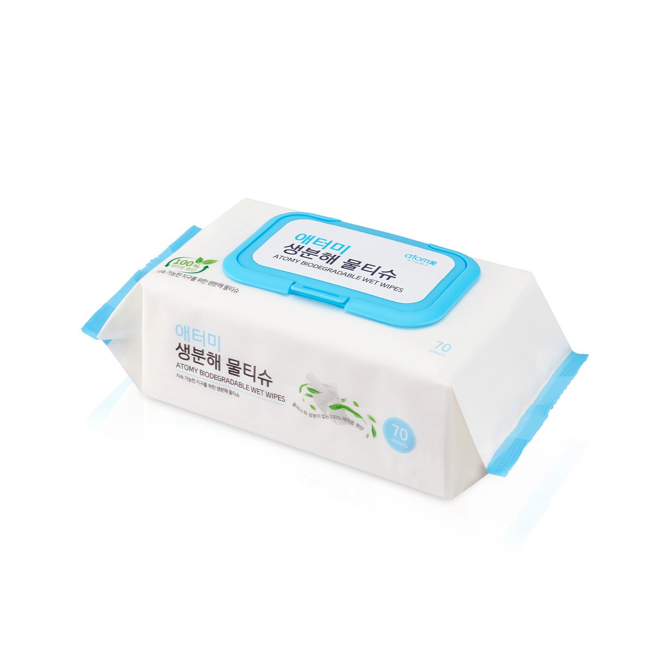 애터미 생분해 물티슈(70매 x 8개)