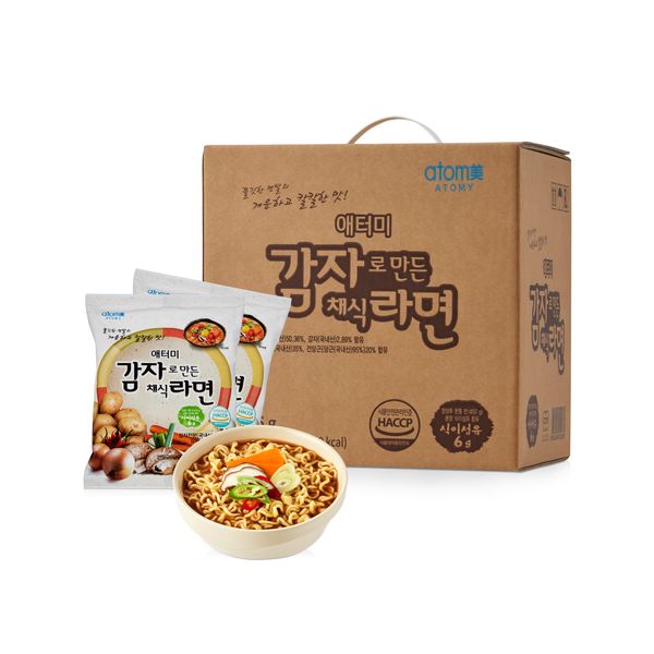애터미 감자로 만든 채식라면 2세트 (24ea*2)