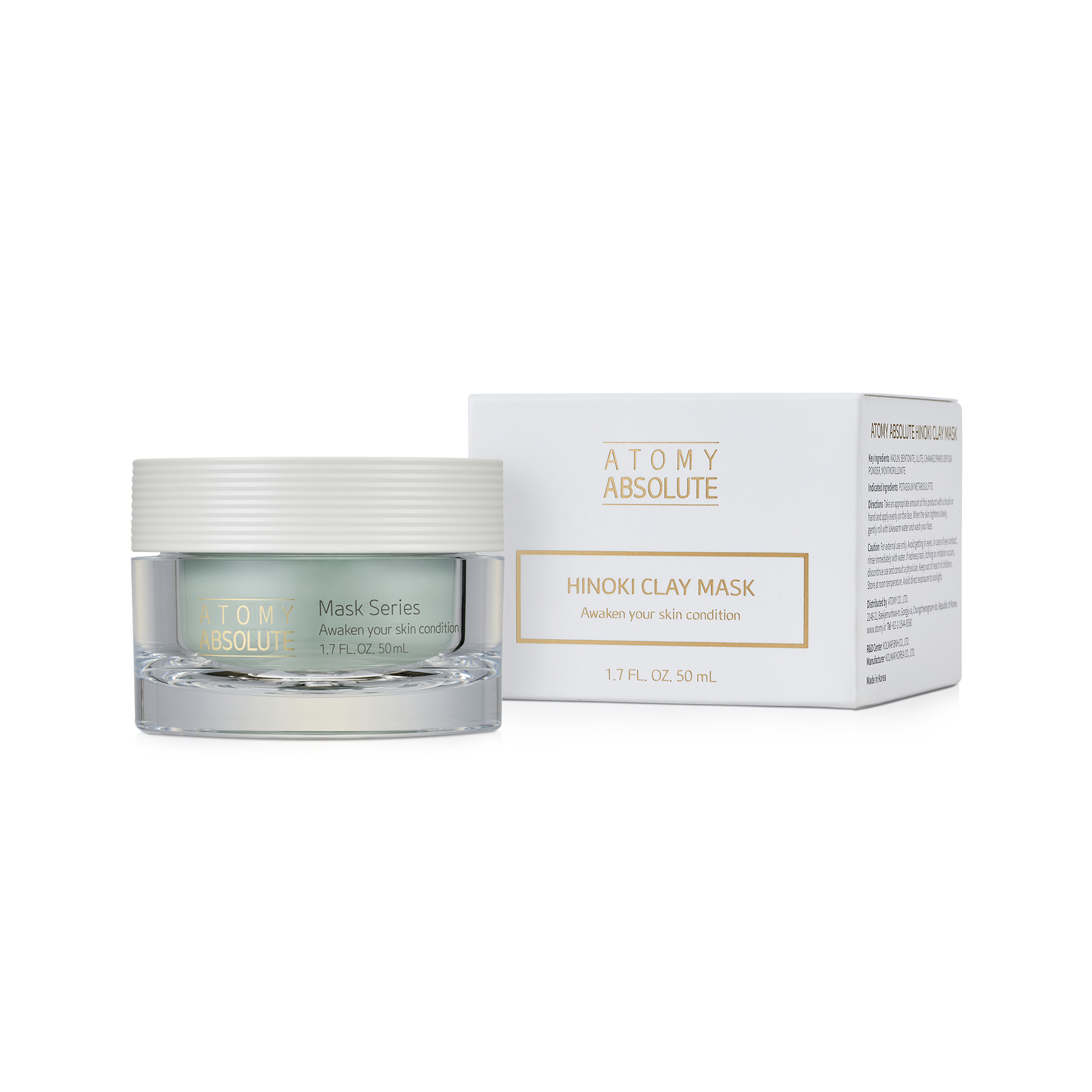 Atomy Absolute Wash-Off Mask 3types