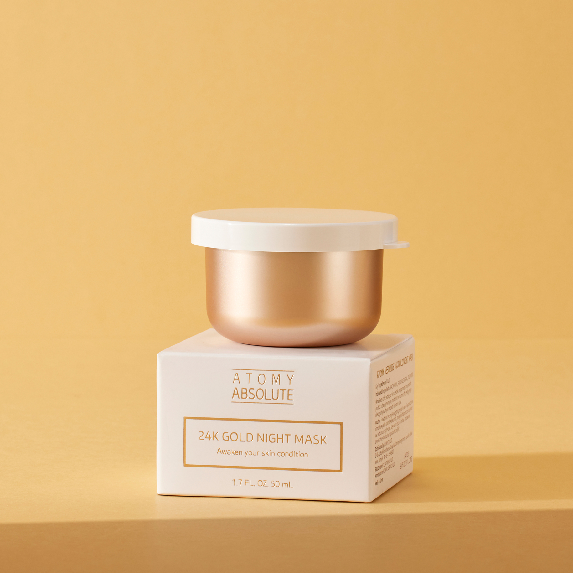 애터미 앱솔루트 24K 골드 나이트 마스크 리필 1개 50ml