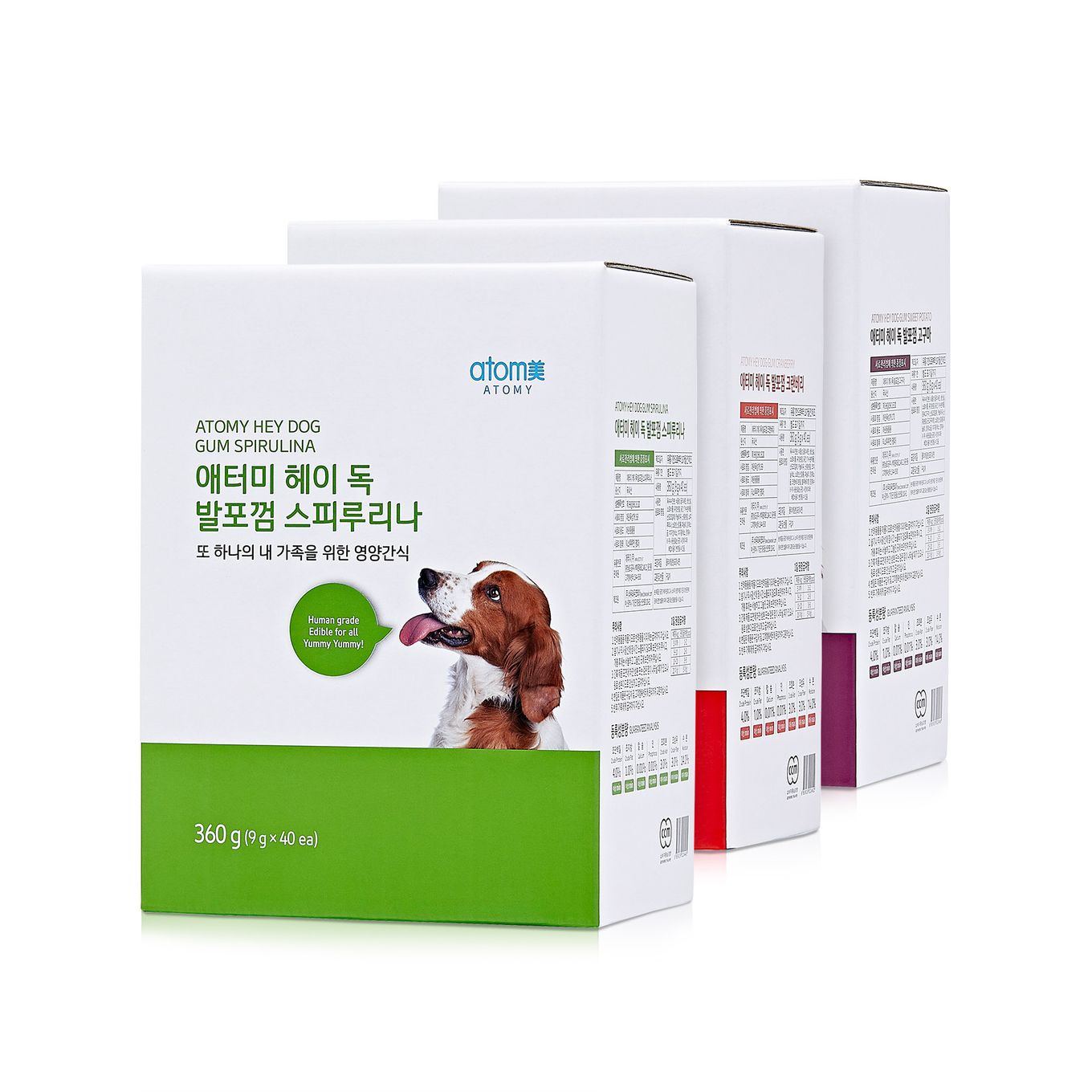 애터미 헤이 독 발포껌