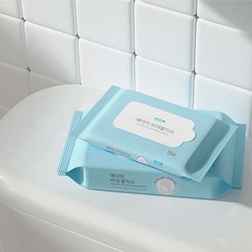 애터미 비데 물티슈 휴대용(15매 x 3개)