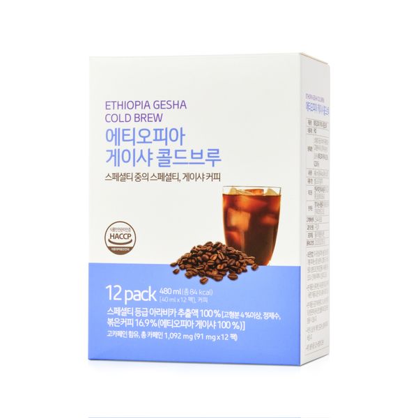 에티오피아 게이샤 콜드브루 (12ea)