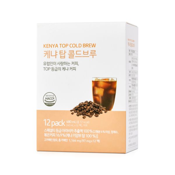케냐 탑 콜드브루 (12ea)