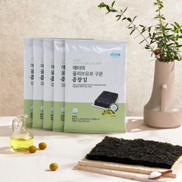 애터미 올리브유로 구운 곱창김 (전장김) (5ea)