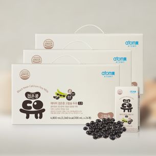 애터미 검은콩 고칼슘 두유 2.0 (24ea*3set)