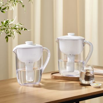 애터미 이지 클린 용기형 정수기 중형 (본체1 + 필터1, 정수부 1.2L, 전체 2.3L)