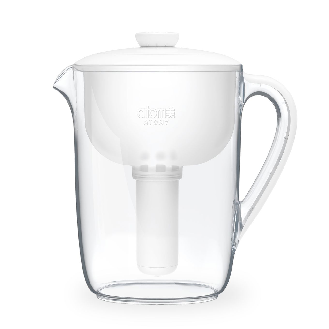 애터미 이지 클린 용기형 정수기 대형 (본체1 + 필터1, 정수부 1.7L, 전체 3.2L)