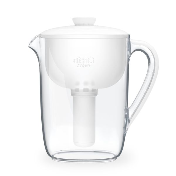 애터미 이지 클린 용기형 정수기 대형 (본체1 + 필터1, 정수부 1.7L, 전체 3.2L)