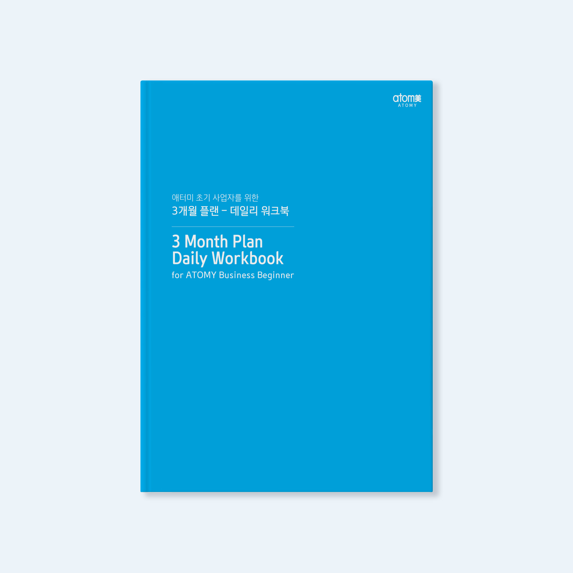 3 Month Plan Daily Workbook (Kor.)