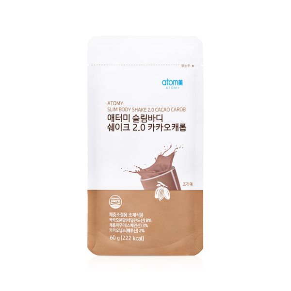 애터미 슬림바디 쉐이크 2.0 카카오캐롭 (60g, 15포)