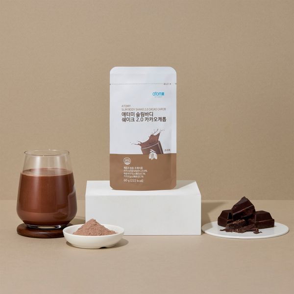 애터미 슬림바디 쉐이크 2.0 카카오캐롭 (60g, 15포)
