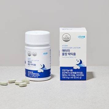 애터미 꿀잠 락티움 (60정, 1개월분)