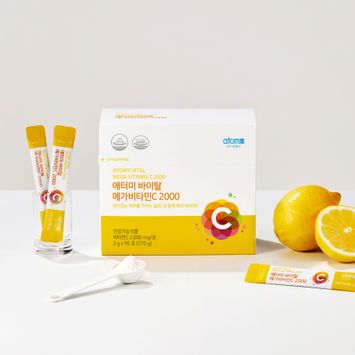애터미 바이탈 메가비타민C 2000 (90포, 3개월분)