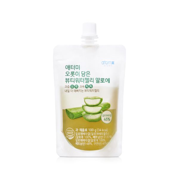 애터미 오롯이 담은 뷰티워터젤리 알로에 (100g, 10포)