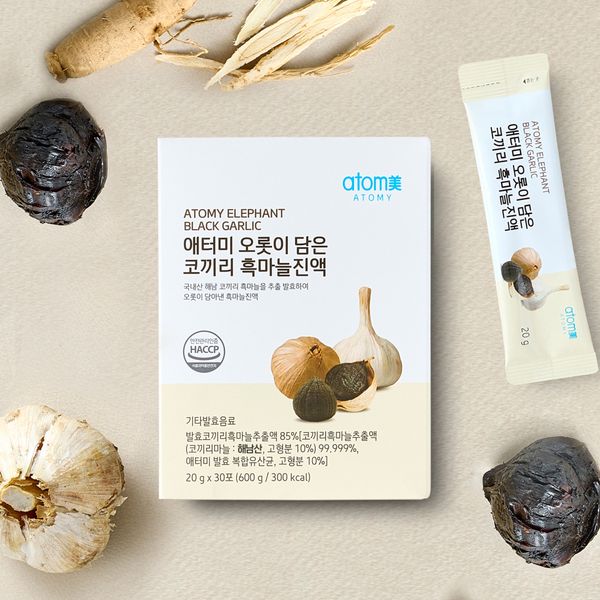 애터미 오롯이 담은 코끼리 흑마늘진액 (20g, 30포)