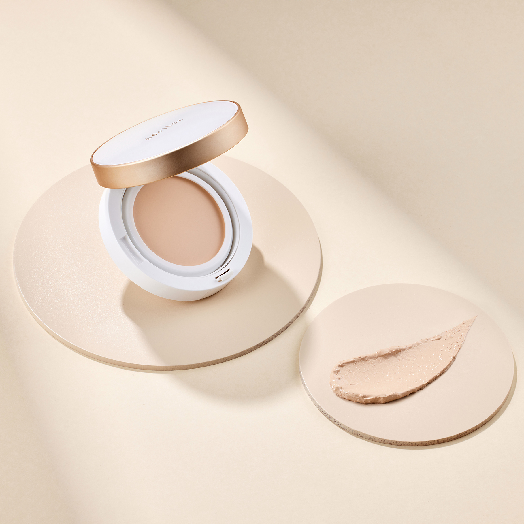 Adelica Luminous Matt Cover Balm 01 Petal Ivory (Refill)