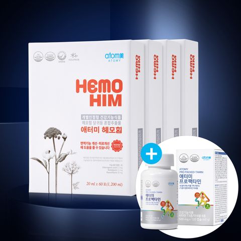 [아시안게임 축하 프로모션] 헤모힘 4set *  프로팩타민 (증정)