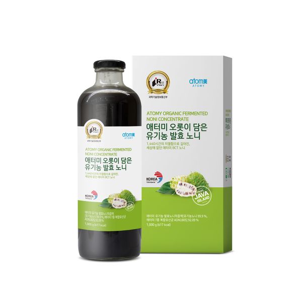 [장영실상 기념] 애터미 오롯이 담은 유기농 발효 노니 (병) 4set