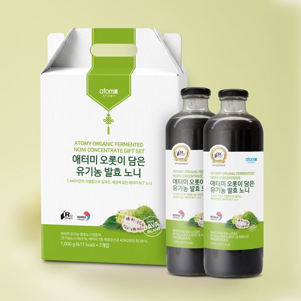 [기획] 애터미 오롯이 담은 유기농 발효 노니 2개입 set