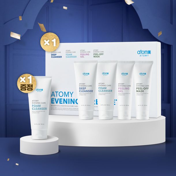 연말 감사 프로모션_이브닝케어4종(1)+폼클렌저(증정)