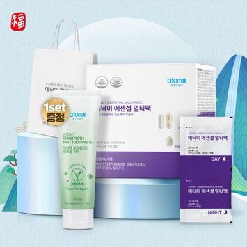 2026 설_애터미 에센셜 멀티팩+브라이티스 민트향 치약(증정)