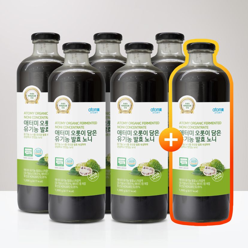 오롯이 담은 유기농 발효 노니(병) 5+1(증정)