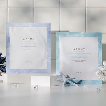 Atomy Marine Ampoule Gel Mask (10sheets/box)