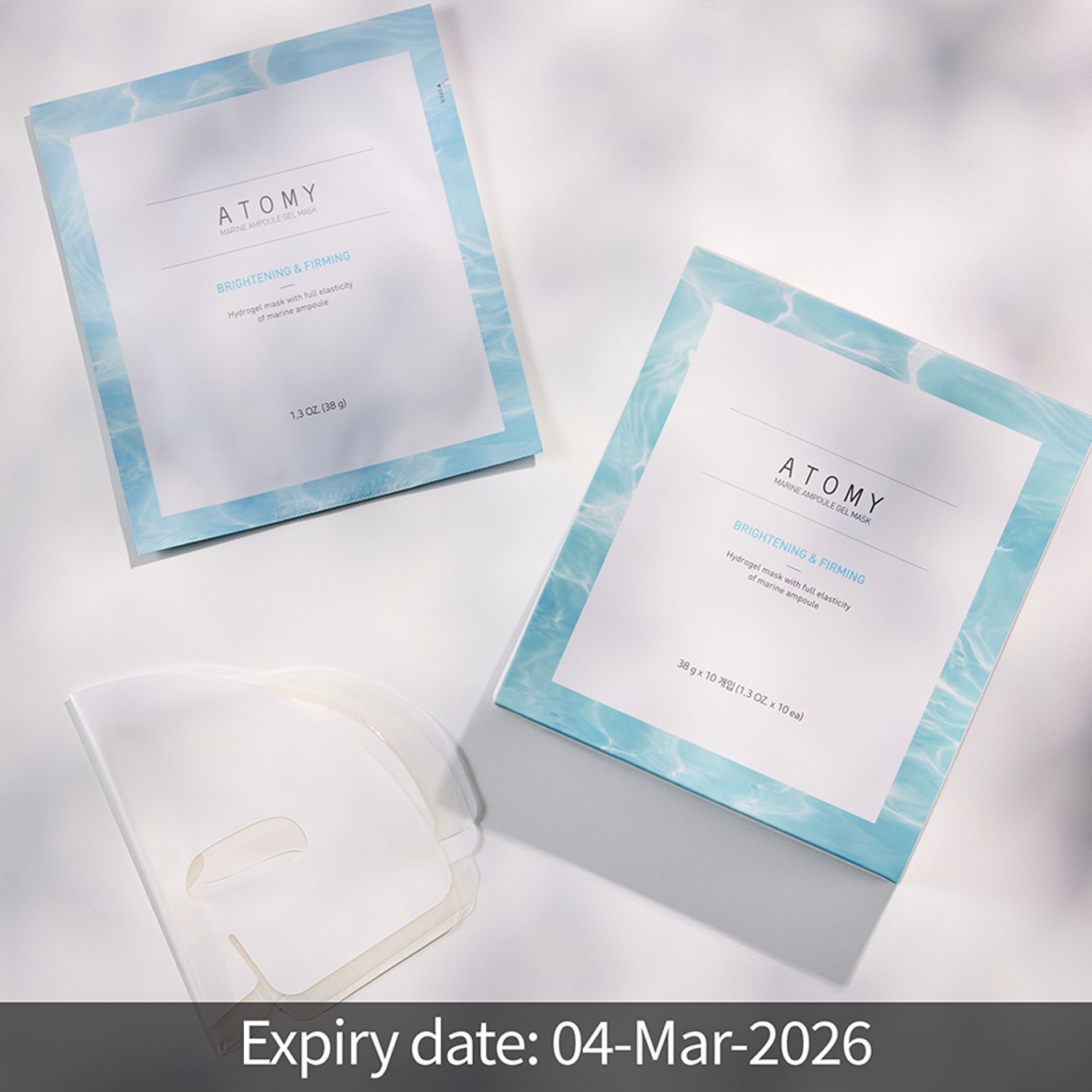 Atomy Marine Ampoule Gel Mask (10sheets/box)