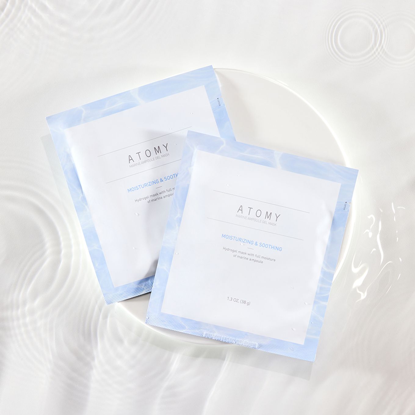 Atomy Marine Ampoule Gel Mask (10sheets/box)