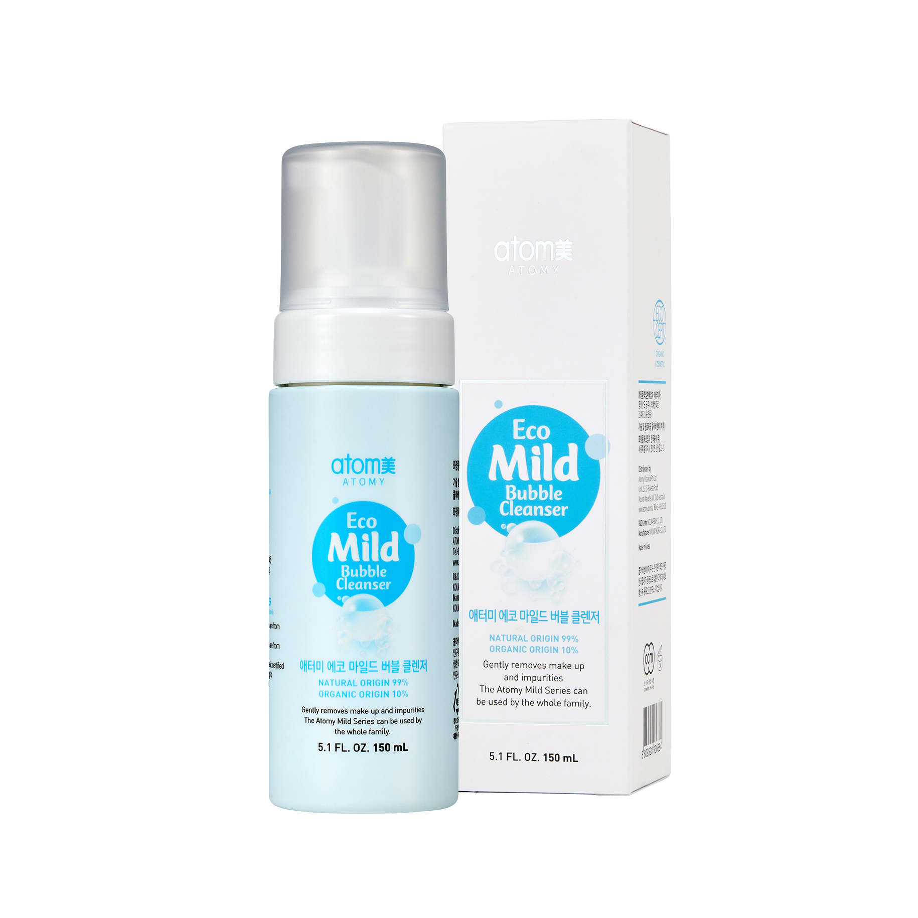 Atomy Eco Mild Bubble Cleanser (150mL)