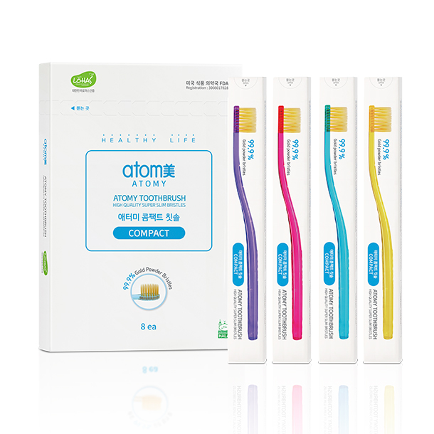 Compact Toothbrush (8pieces/box)