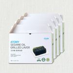 Atomy Sesame Oil Grilled Laver (24packetsx4boxes)