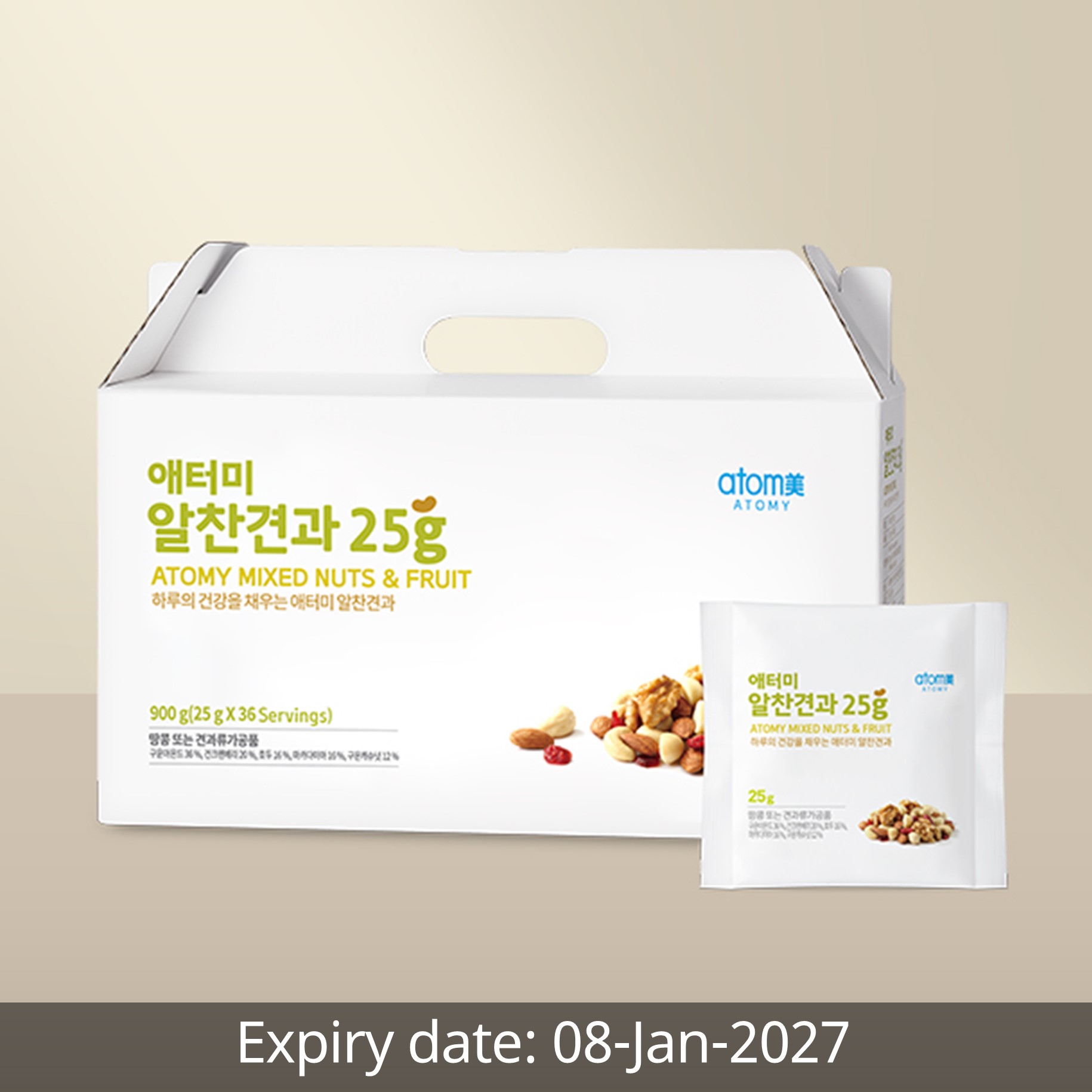 Atomy Mixed Nut and Fruit (36packets/box)
