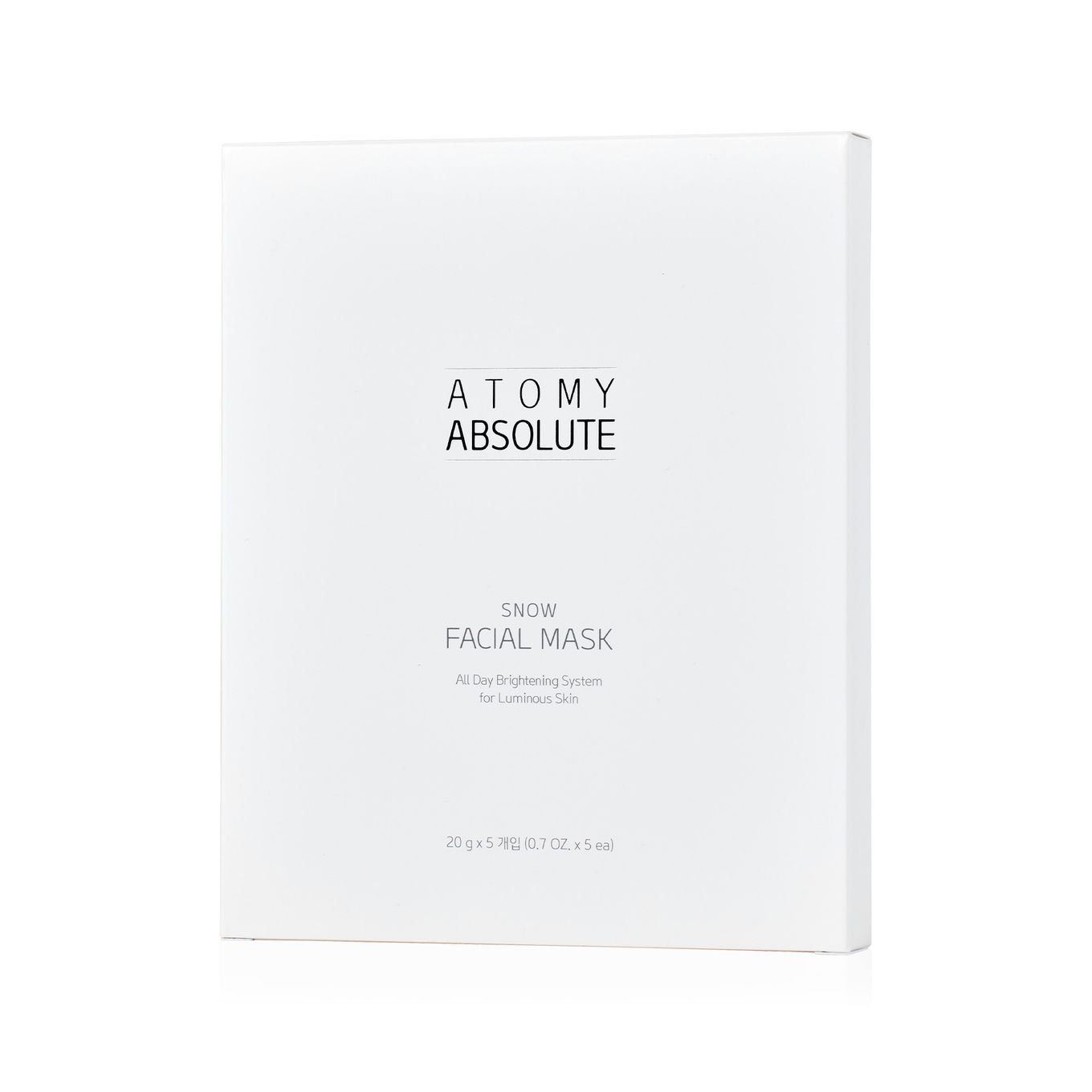 Atomy Absolute Snow Facial Mask