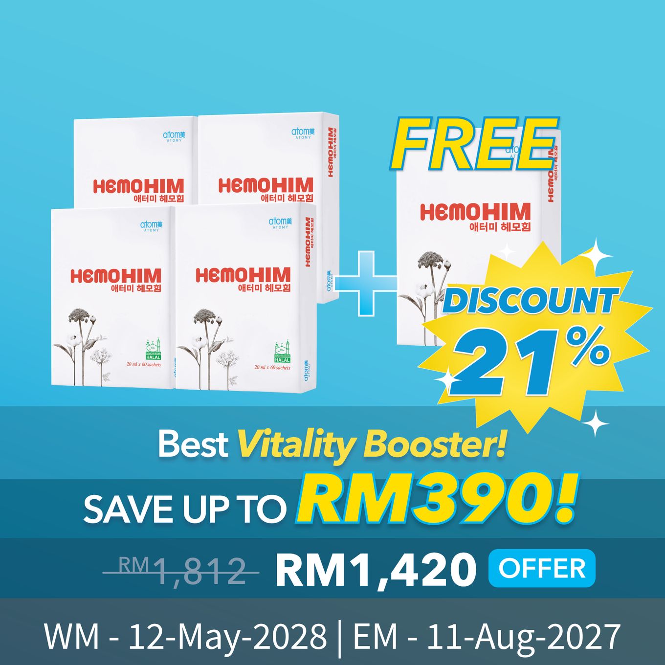 Atomy HemoHIM 4+1