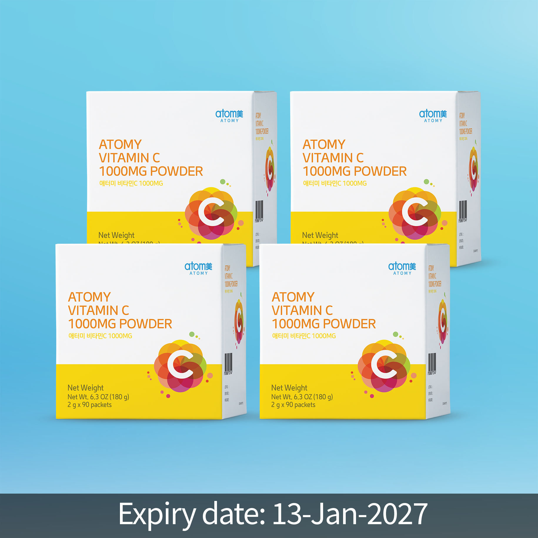 Vitamin C 1000mg 4 in 1