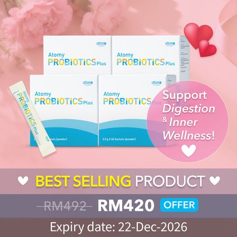 Atomy Probiotics Plus (60sachets*4boxes)