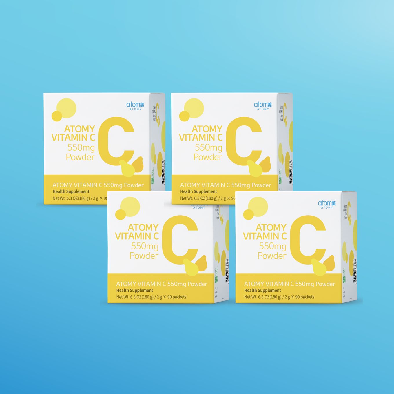 Atomy Vitamin C 550mg Powder 4 sets