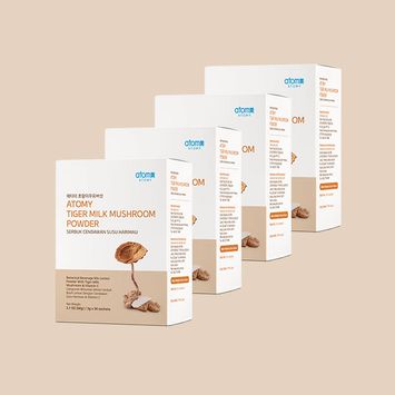 Atomy Tiger Milk Mushroom Powder (30sachets*4boxes)