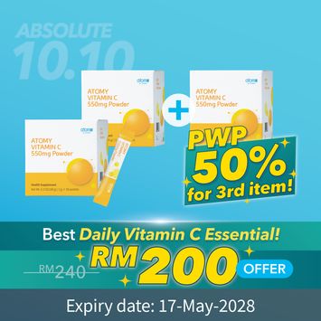 Atomy Vitamin C 550mg Powder 3 in 1