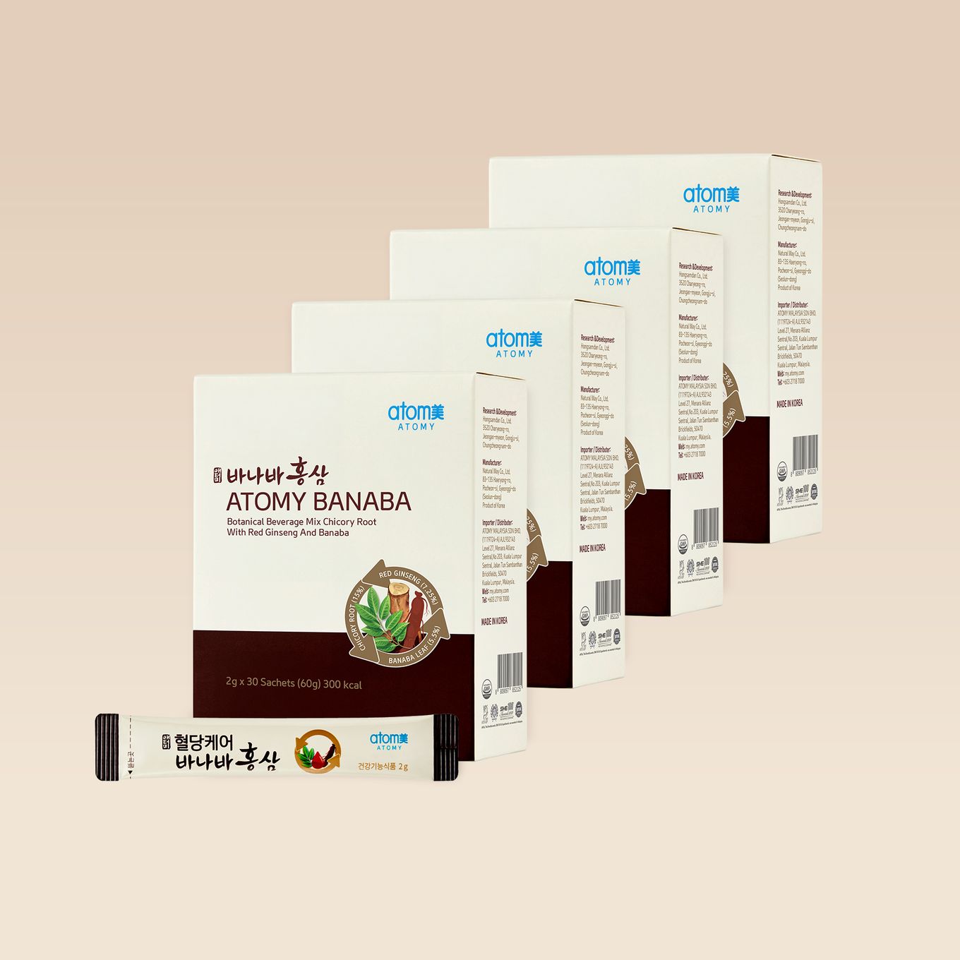 Atomy Glucose Care Banaba & Red Ginseng 4 in 1