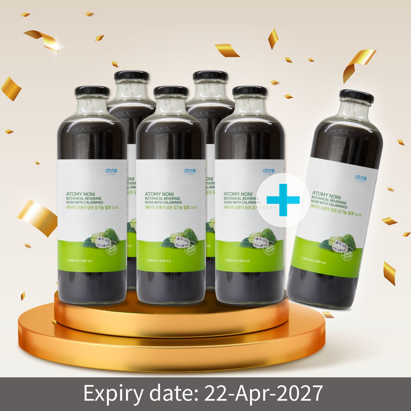 Atomy Noni Botanical Beverage Noni with Calamansi 5 + 1