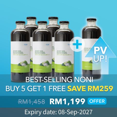 Atomy Noni Botanical Beverage Noni with Calamansi 5 + 1