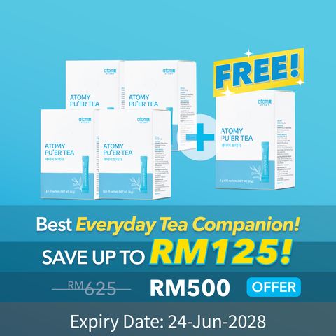 Atomy Puer Tea 4 + 1